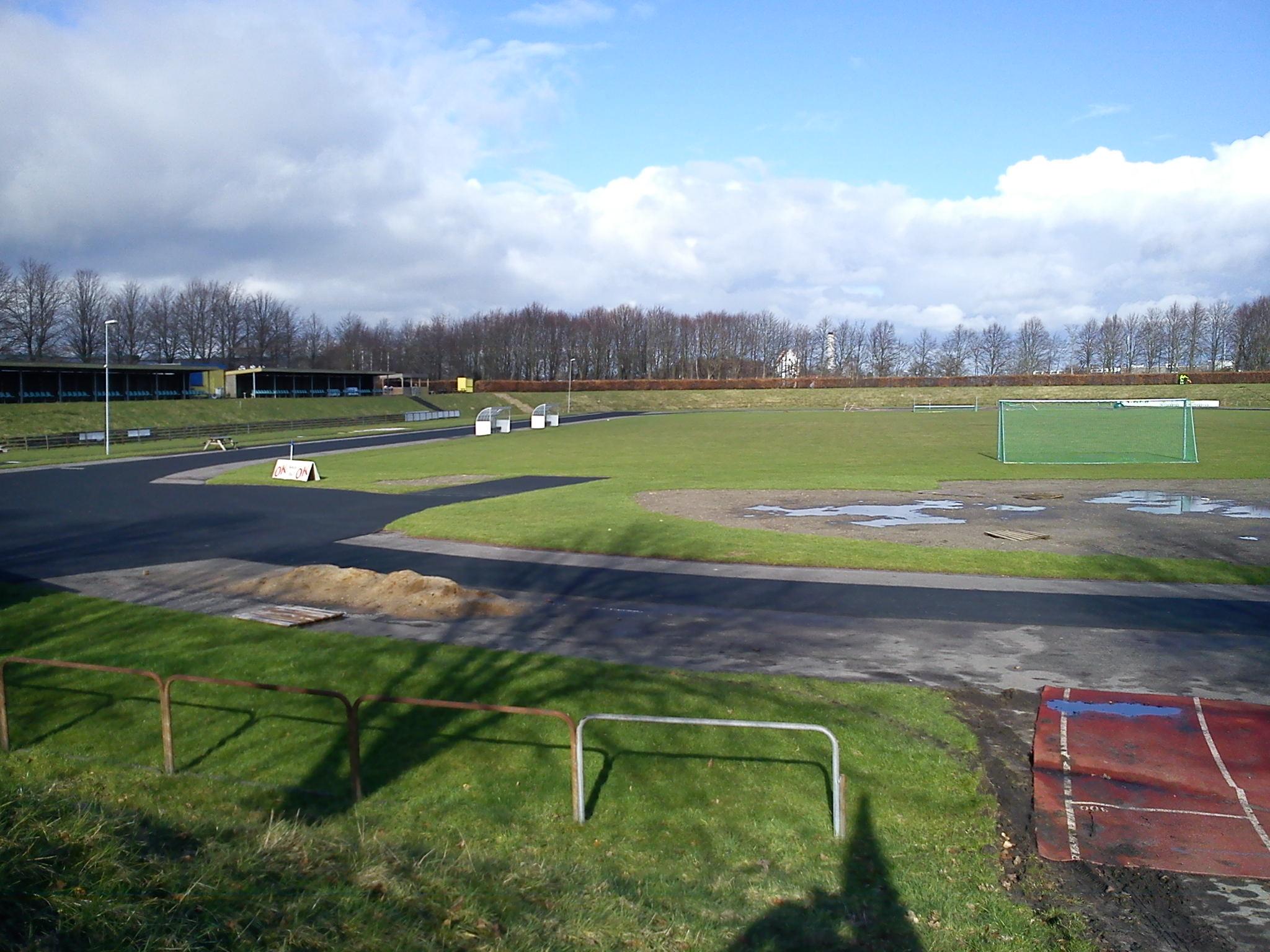 Ceres Park Vejlby, banen på den midlertidige hjemmebane